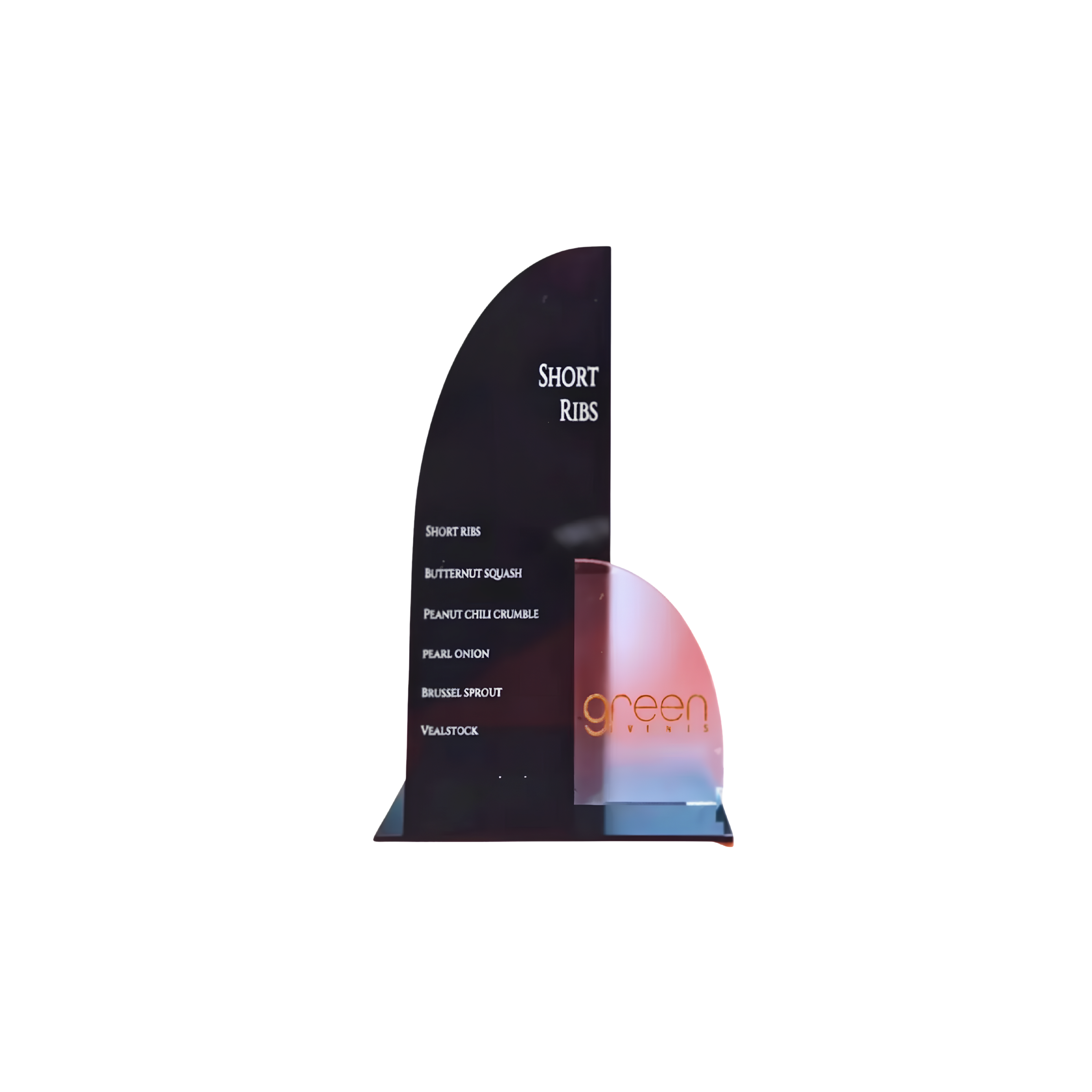 Modern Curve Menu