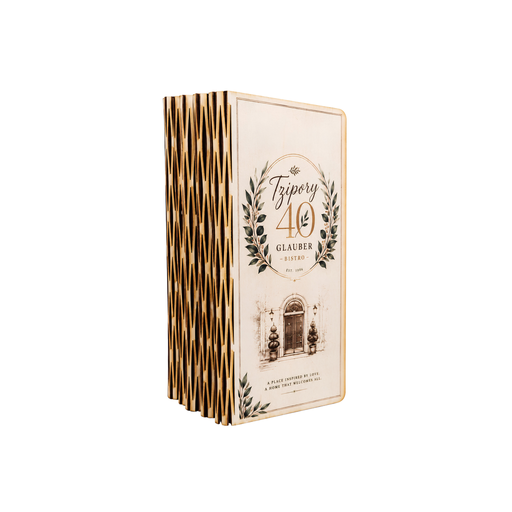Custom Gift Boxes | Personalized Wooden Menu Board