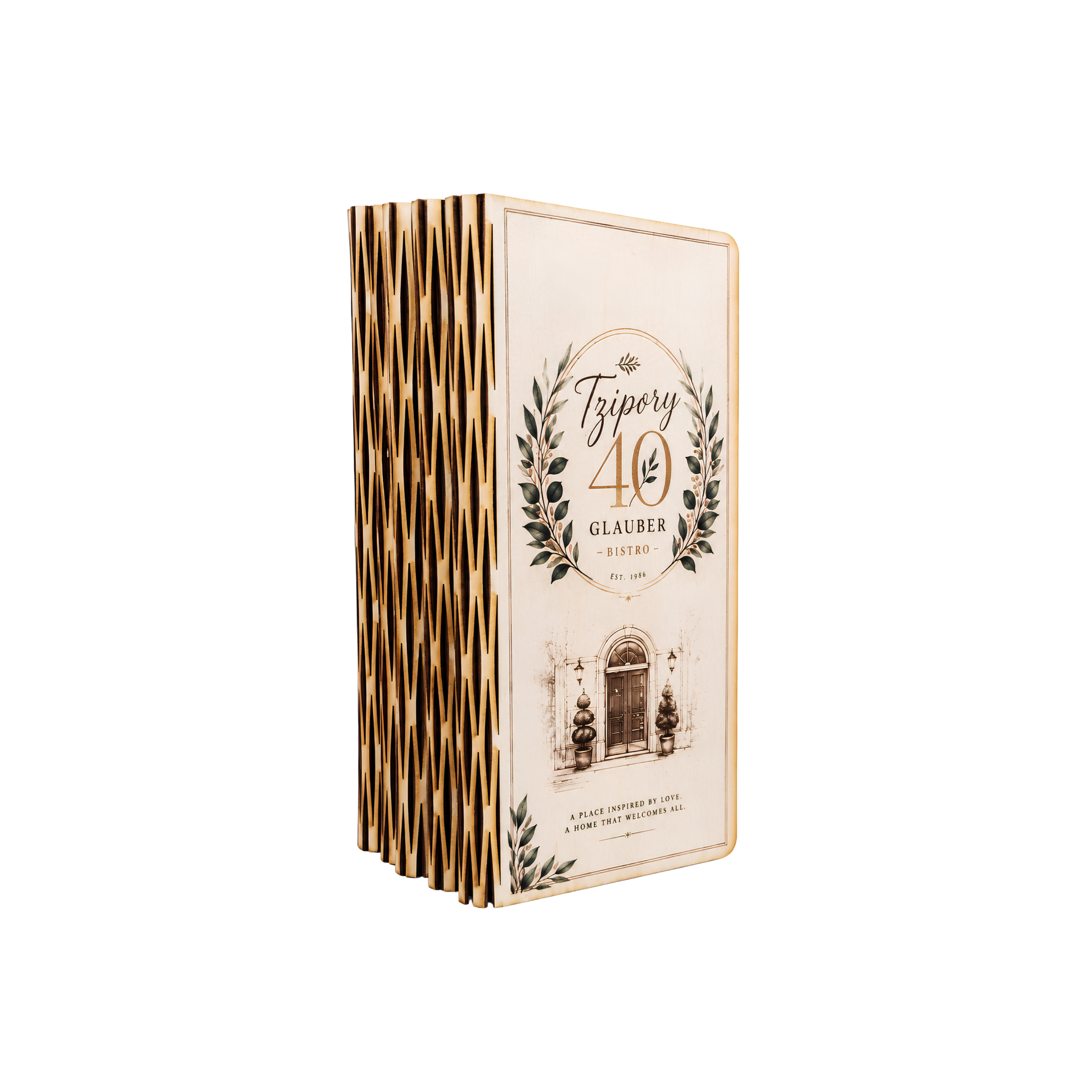 Custom Gift Boxes | Personalized Wooden Menu Board